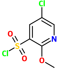 (图片) MC080280 5-Chloro-2-methoxy-3-pyridinesulfonyl chloride